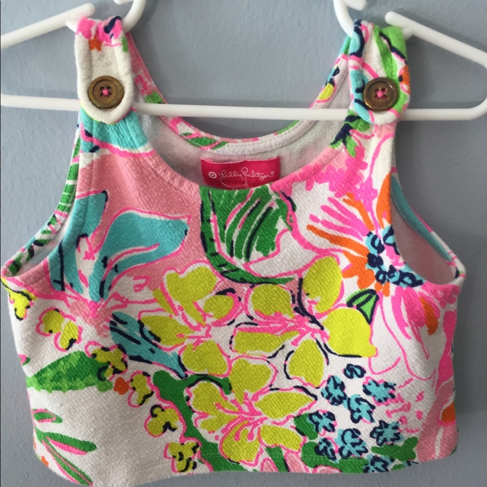 💖💖Lilly Pulitzer for Target Girls top 4/5 ⭐️🌟